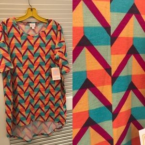 LuLaRoe “Irma” Chevron pattern
